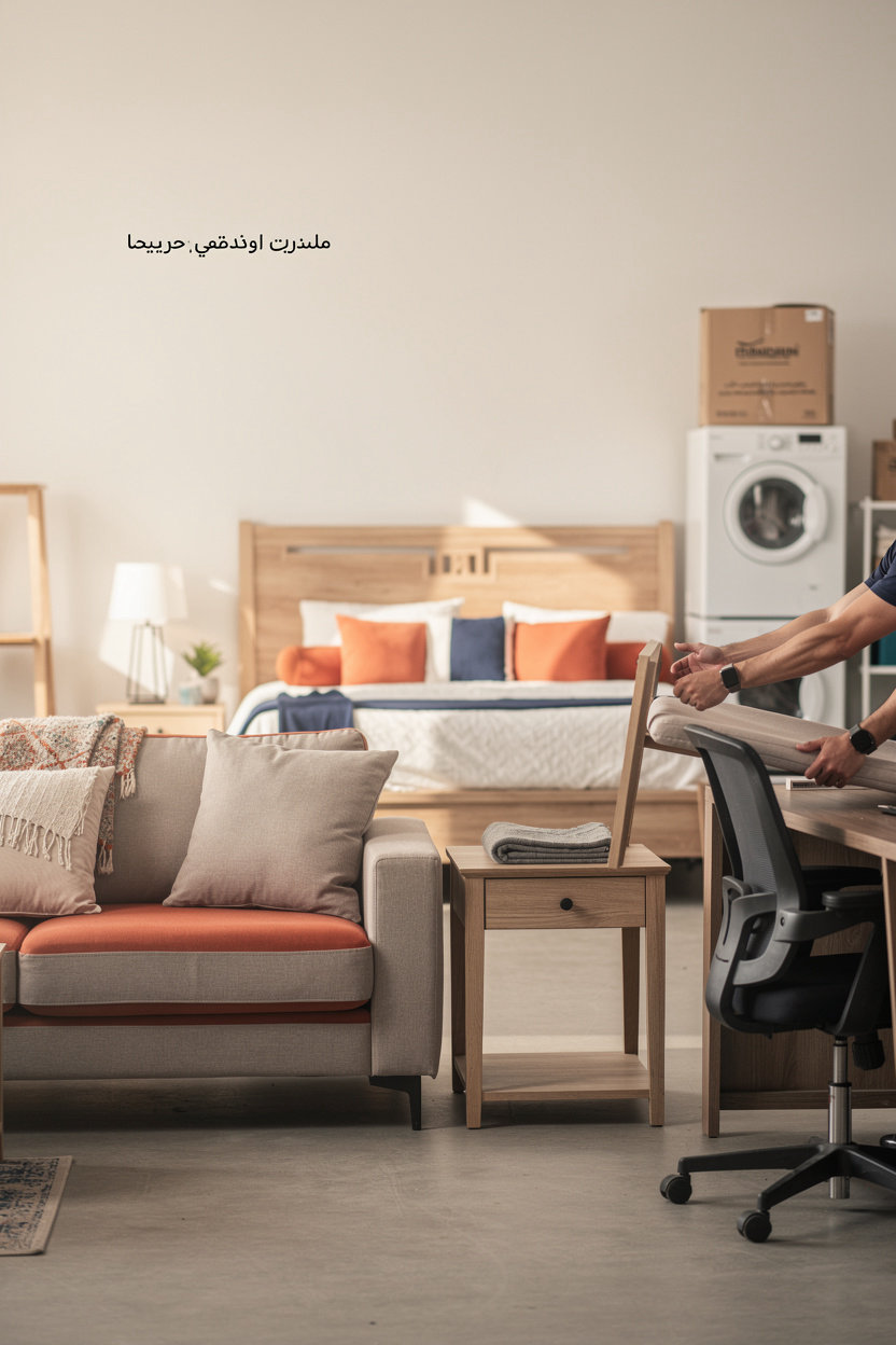 شراء الأثاث المستعمل في جدة — أثاث متنوع بحالة جيدة من غرف النوم والمجالس والكنب
